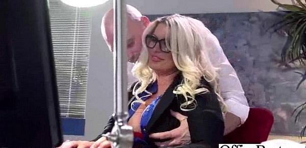  Sex Tape In Office With Busty Gorgeous Girl (julie cash) clip-14